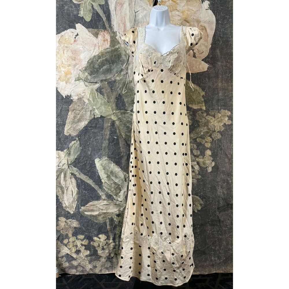 New Free People Butterfly Babe Maxi Dress Size Small - Picture 7 of 12